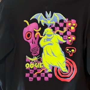 Rare!!! Vans Nightmare Before Christmas Oogie Boogie Long Sleeved Tee 💀🎄